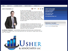 Tablet Screenshot of bruceusher.com